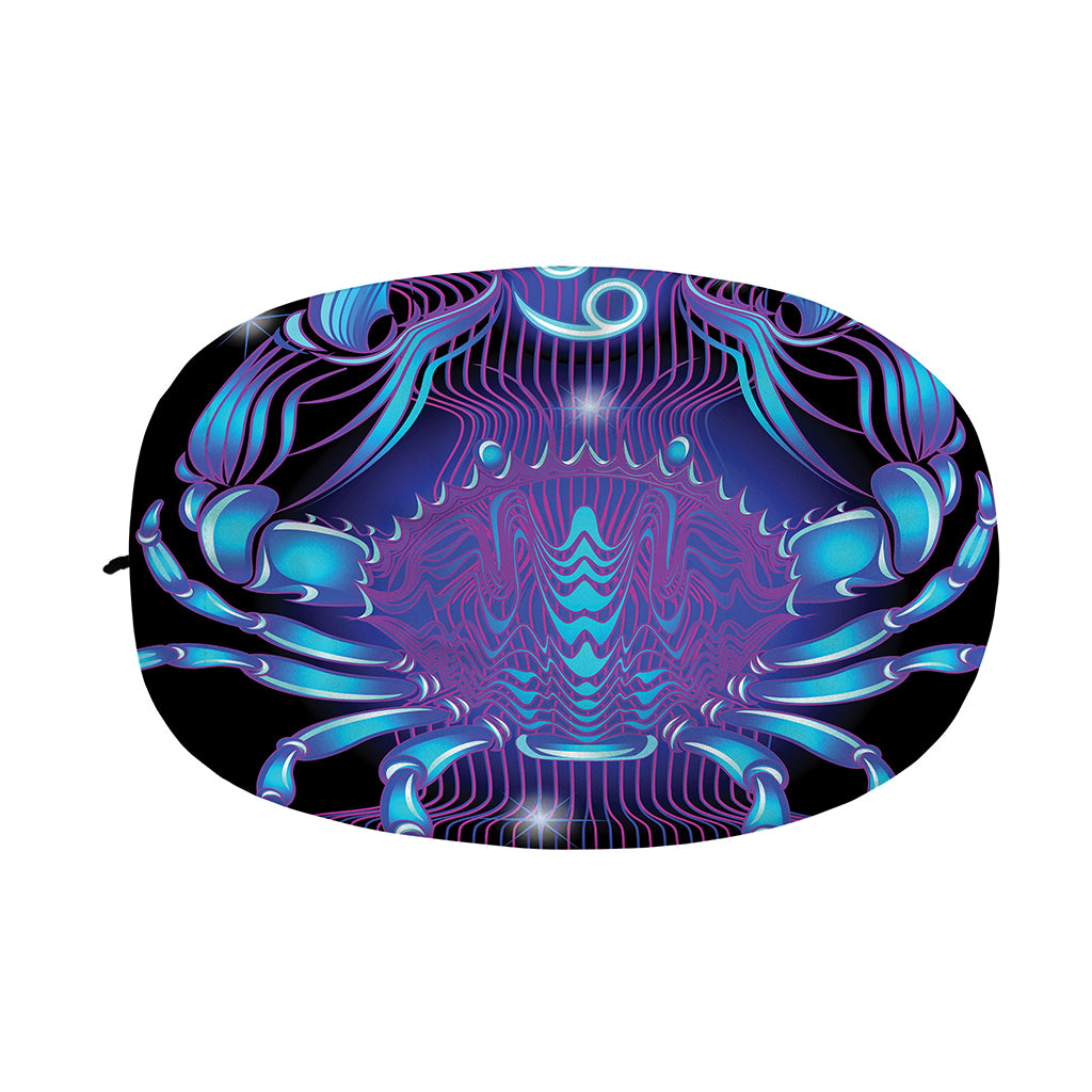 Dark Cancer Zodiac Sign Print Car Side Mirror Covers