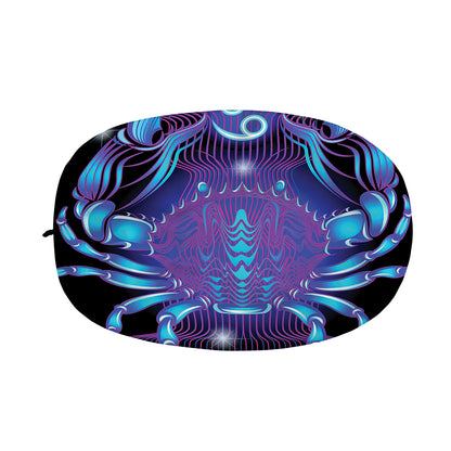 Dark Cancer Zodiac Sign Print Car Side Mirror Covers