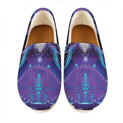 Dark Cancer Zodiac Sign Print Casual Shoes