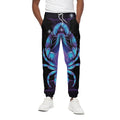 Dark Cancer Zodiac Sign Print Cotton Sweatpants