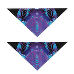 Dark Cancer Zodiac Sign Print Dog Bandana