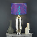 Dark Cancer Zodiac Sign Print Drum Lamp Shade