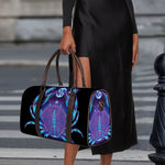 Dark Cancer Zodiac Sign Print Duffle Bag
