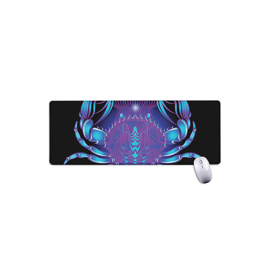 Dark Cancer Zodiac Sign Print Extended Mouse Pad