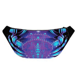 Dark Cancer Zodiac Sign Print Fanny Pack