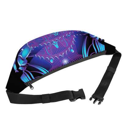 Dark Cancer Zodiac Sign Print Fanny Pack