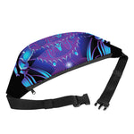 Dark Cancer Zodiac Sign Print Fanny Pack