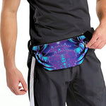 Dark Cancer Zodiac Sign Print Fanny Pack