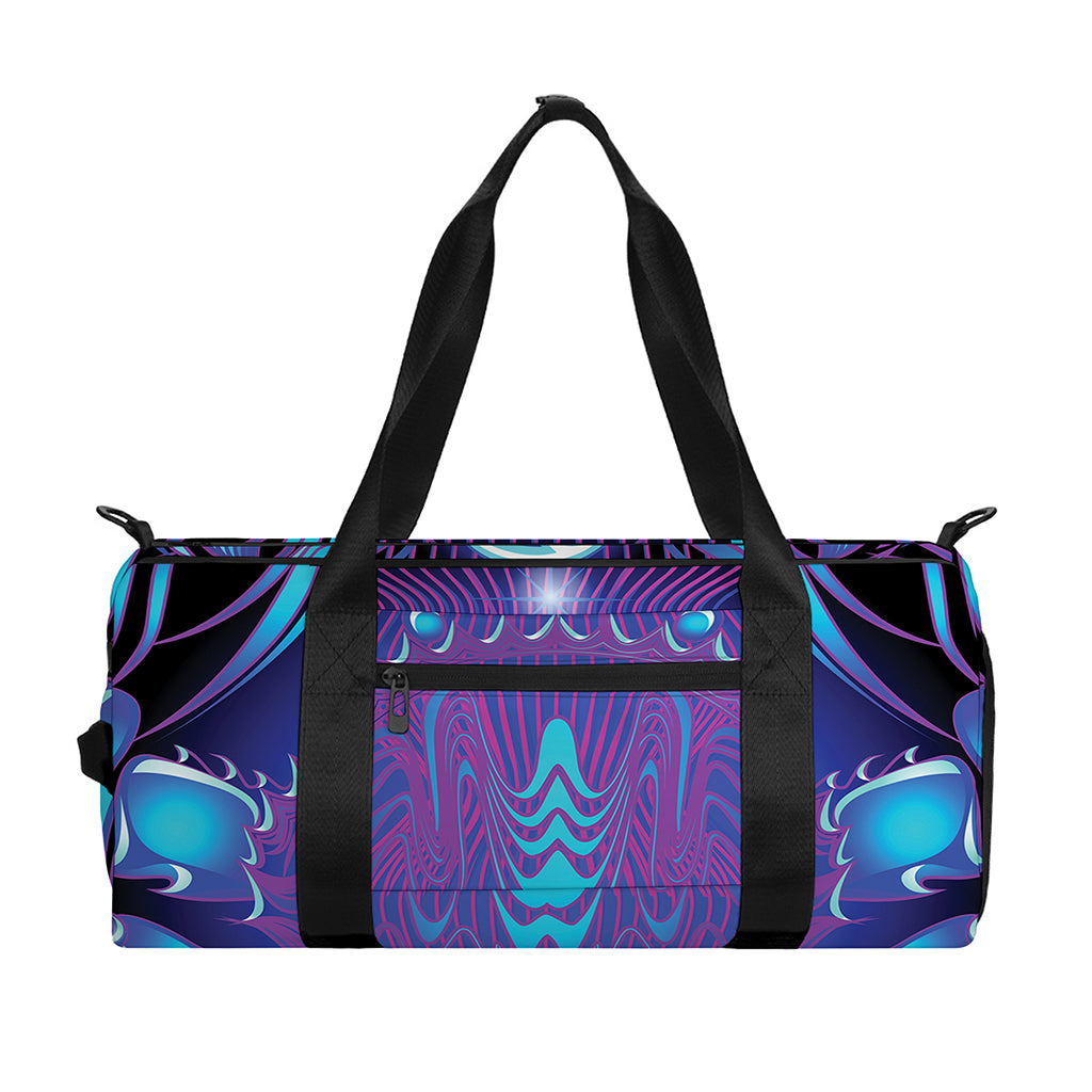 Dark Cancer Zodiac Sign Print Gym Bag
