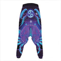 Dark Cancer Zodiac Sign Print Hammer Pants