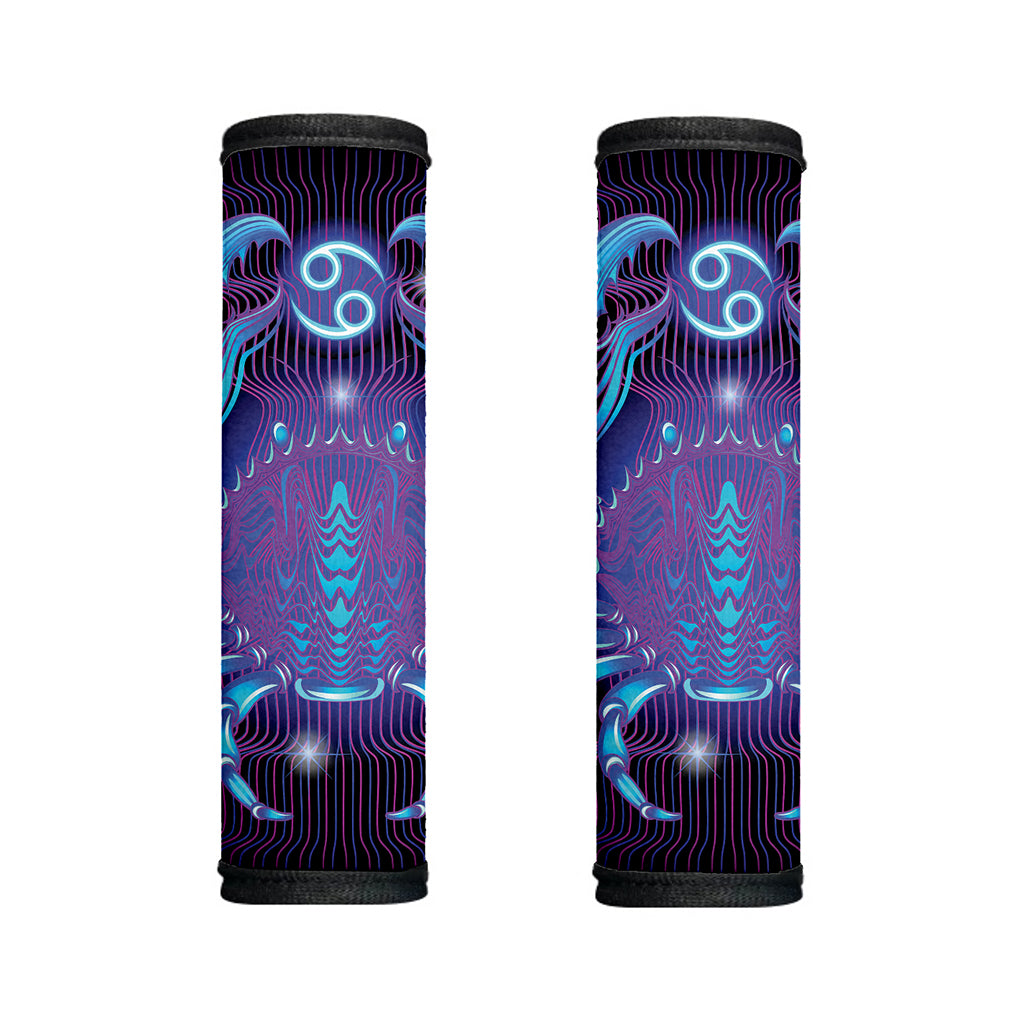 Dark Cancer Zodiac Sign Print Handle Covers
