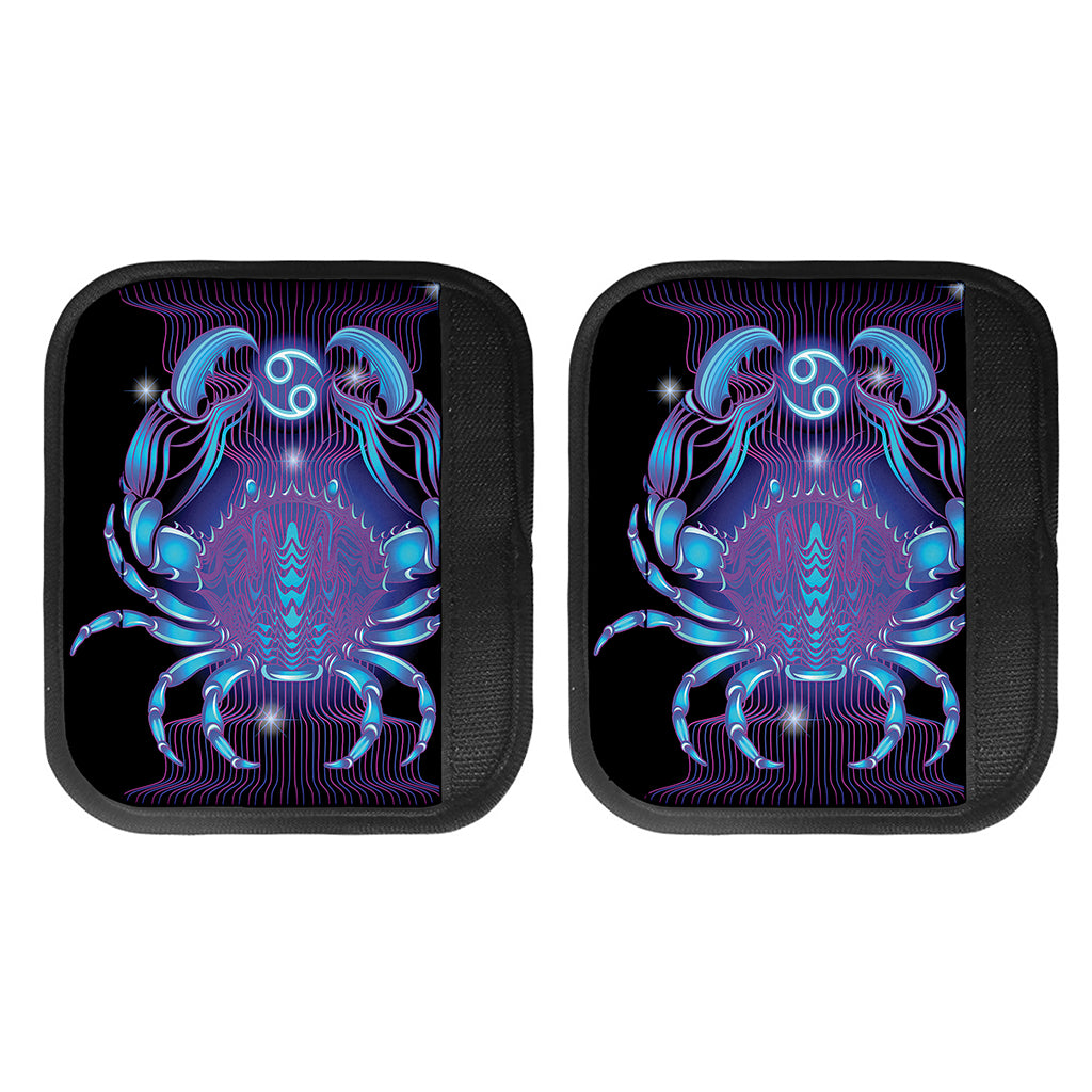 Dark Cancer Zodiac Sign Print Handle Covers