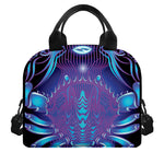 Dark Cancer Zodiac Sign Print Insulated Lunch Bag