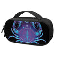Dark Cancer Zodiac Sign Print Portable Cooler Travel Case