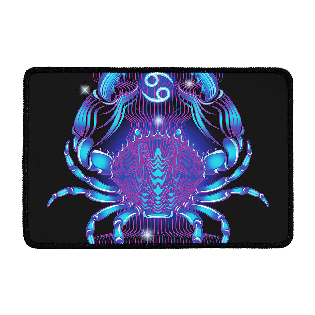 Dark Cancer Zodiac Sign Print Kitchen Mat