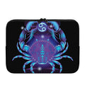 Dark Cancer Zodiac Sign Print Laptop Sleeve