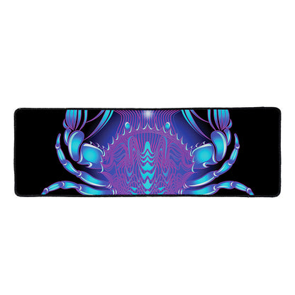 Dark Cancer Zodiac Sign Print Long Kitchen Mat