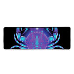 Dark Cancer Zodiac Sign Print Long Kitchen Mat