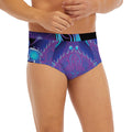 Dark Cancer Zodiac Sign Print Men's Briefs