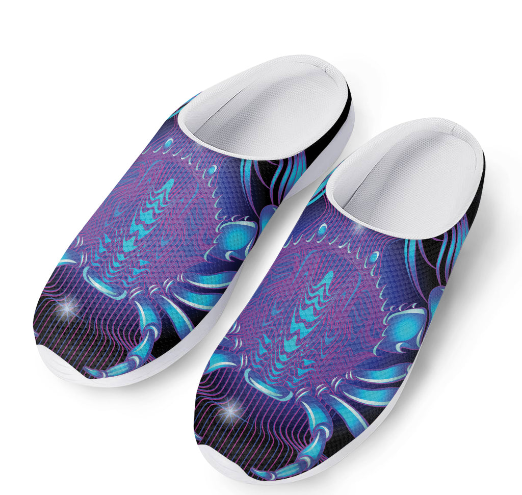 Dark Cancer Zodiac Sign Print Mesh Casual Shoes