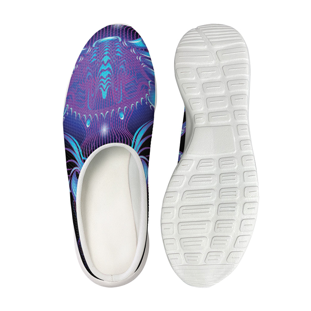 Dark Cancer Zodiac Sign Print Mesh Casual Shoes