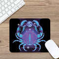 Dark Cancer Zodiac Sign Print Mouse Pad
