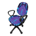Dark Cancer Zodiac Sign Print Office Chair Cover