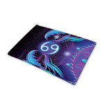 Dark Cancer Zodiac Sign Print Pet Cooling Mat Cover