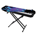 Dark Cancer Zodiac Sign Print Piano Keyboard Cover