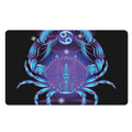 Dark Cancer Zodiac Sign Print Polyester Doormat