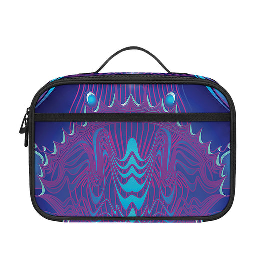Dark Cancer Zodiac Sign Print Portable Lunch Bag