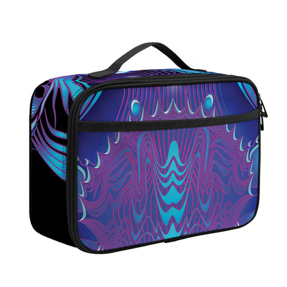Dark Cancer Zodiac Sign Print Portable Lunch Bag