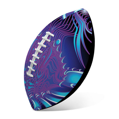 Dark Cancer Zodiac Sign Print Rugby Ball