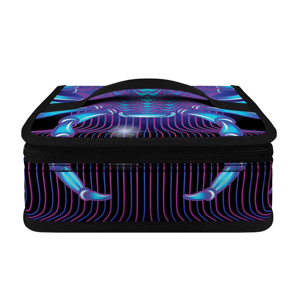 Dark Cancer Zodiac Sign Print Small Lunch Bag