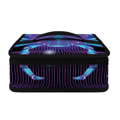 Dark Cancer Zodiac Sign Print Small Lunch Bag