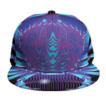 Dark Cancer Zodiac Sign Print Snapback Cap