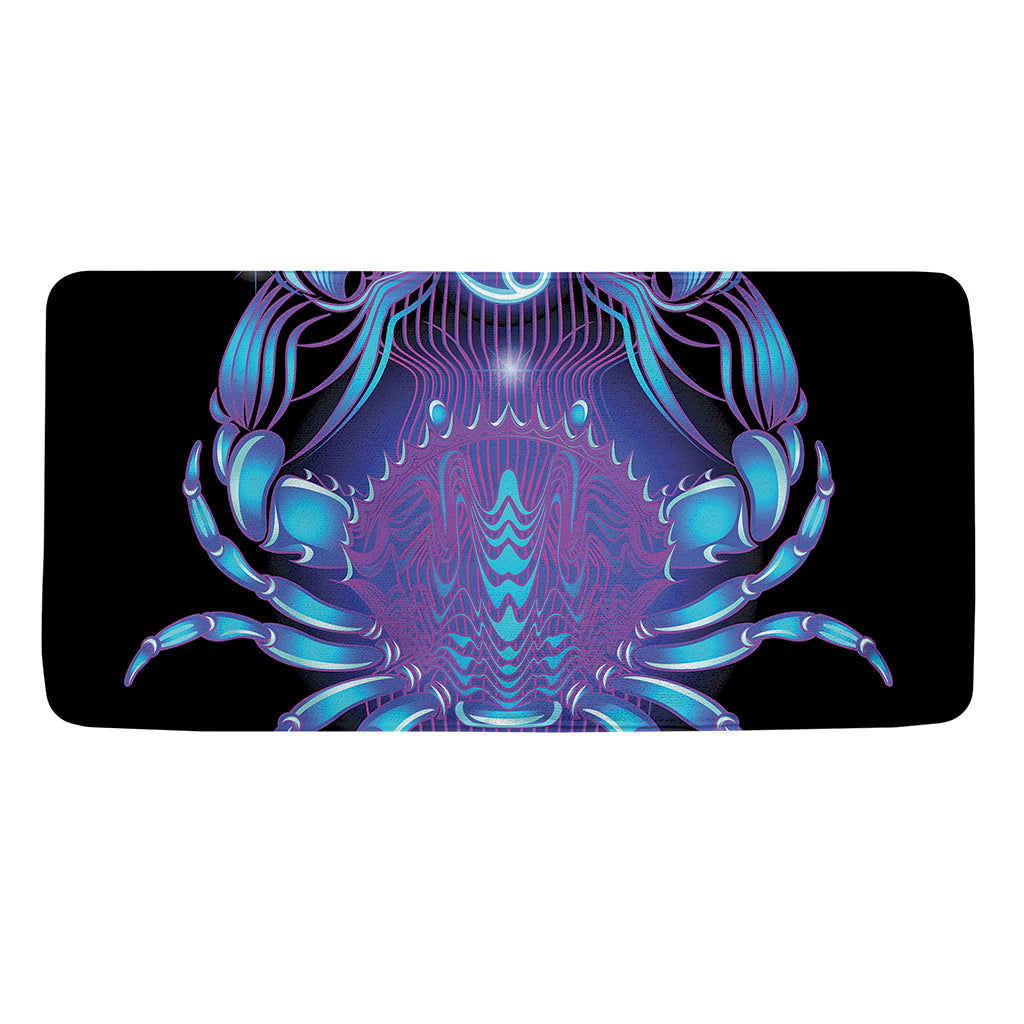 Dark Cancer Zodiac Sign Print Towel