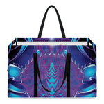 Dark Cancer Zodiac Sign Print Utility Tote Bag