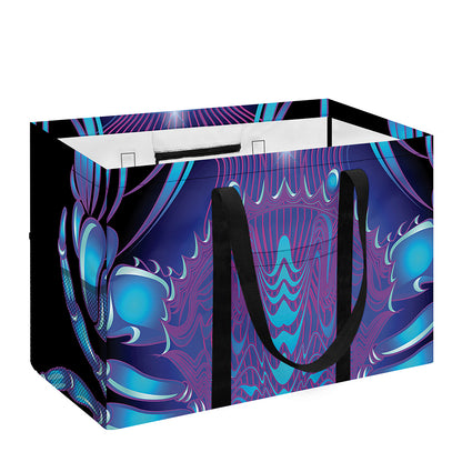 Dark Cancer Zodiac Sign Print Utility Tote Bag