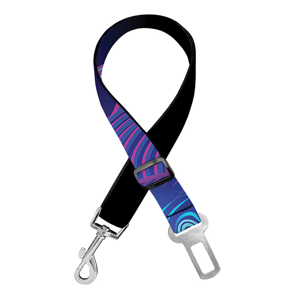 Dark Capricorn Zodiac Sign Print Dog Seat Belt