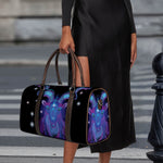 Dark Capricorn Zodiac Sign Print Duffle Bag