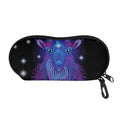 Dark Capricorn Zodiac Sign Print Glasses Case