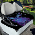 Dark Capricorn Zodiac Sign Print Golf Cart Seat Cover