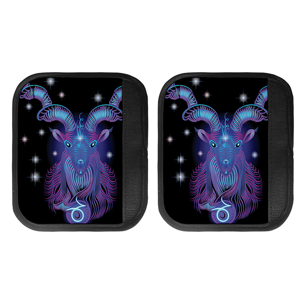 Dark Capricorn Zodiac Sign Print Handle Covers