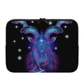 Dark Capricorn Zodiac Sign Print Laptop Sleeve
