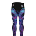 Dark Capricorn Zodiac Sign Print Men's Leggings