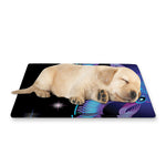 Dark Capricorn Zodiac Sign Print Pet Cooling Mat Cover