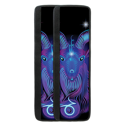 Dark Capricorn Zodiac Sign Print Refrigerator Handle Covers