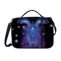 Dark Capricorn Zodiac Sign Print Shoulder Strap Bible Bag