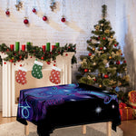 Dark Capricorn Zodiac Sign Print Tablecloth